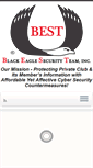 Mobile Screenshot of blackeaglesecurityteam.com